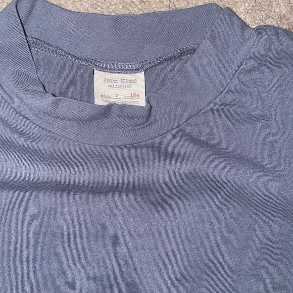 Zara Girls Long Sleeve Pullover Shirt - Picture 4 of 4